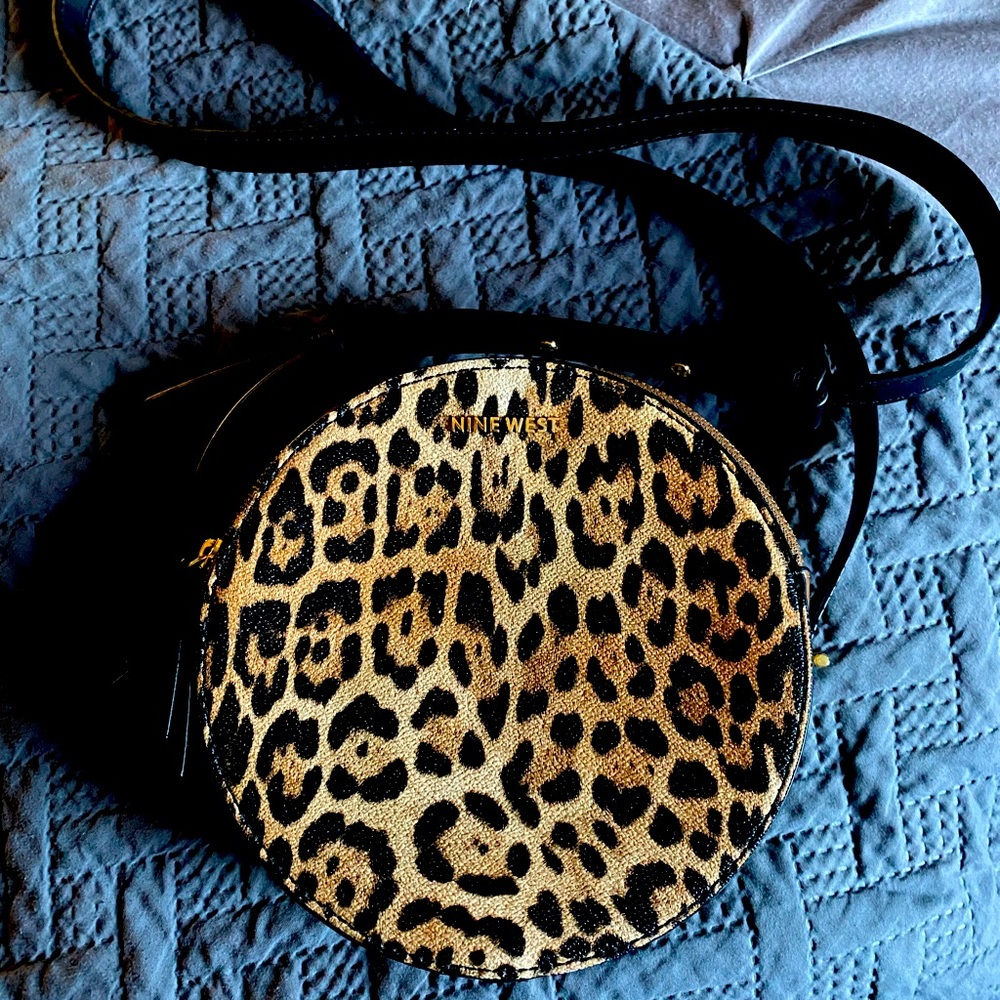 Nine West Leopard Crossbody